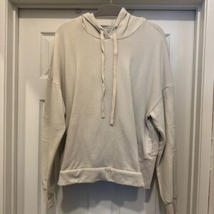 ALO Yoga Cream Hoodie Sweatshirt
